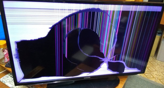 Признак поломки матрицы