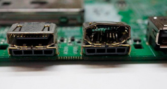 Сломанный HDMI порт